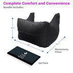 Zomaple Mastectomy Pillow - Post Surgery Pillow, Mastectomy Recovery Must Haves, Breast for After Heart Surgery, Reduction & Augmentation Patients Sleeping, Recovery Seatbelt Protection-Surgery Gift