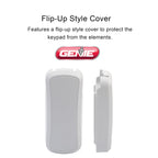Genie Garage Door Opener Wireless Keyless Keypad - Safe & Secure Access - Compatible with All Genie Intellicode Garage Door Openers - Easy Entry into the Garage With a PIN - Model GK-R, White