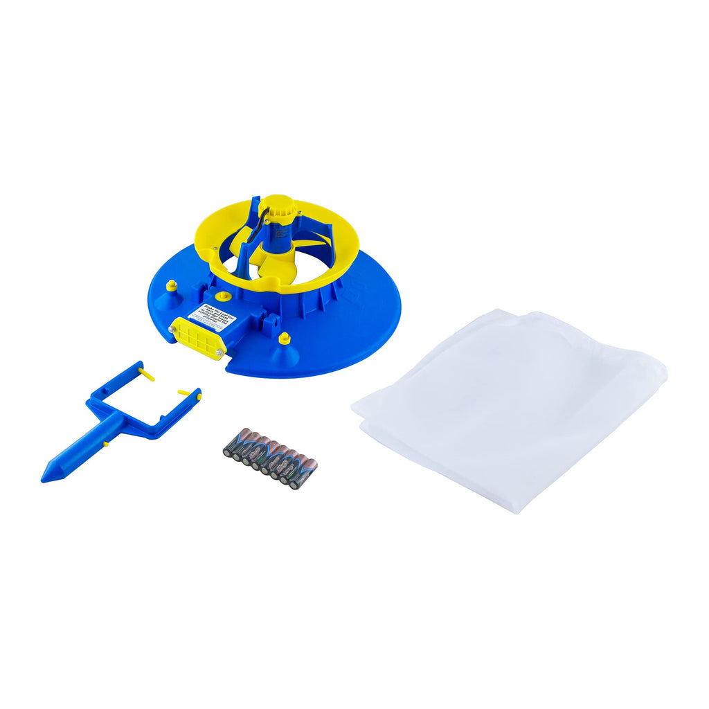POOL BLASTER Leaf Vac Cordless Hoseless Pool Leaf Vacuum & Skimmer, Battery-Powered Swimming Pool Leaf Catcher with Heavy Duty Mesh Bag, for Inground and Above Ground Pools, by Water Tech