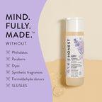 The Honest Company Baby Shampoo, Body Wash & Conditioner Duo, 2-in-1 Cleansing, Silicone-Free, Naturally Derived, Lavender Calm Scent, 20 fl oz