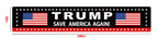 Trump 2024 Sign Banner Save America Again Large Banner Flag, Take America Back Sign Banner Polyester Advertising Banner Polyester with Brass Grommets Hanging for Outdoor Décor 98X18 Inch
