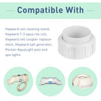 ArrogantF Salt Cell 2" Union Replacement for Hayward GLX-Cell-Union,for Hayward T-3 T-15 Cleaner Coupler Replacement,fit for Hayward Goldline AquaRite Turbo Cell Generator Pool Pool and Spa Pump Parts
