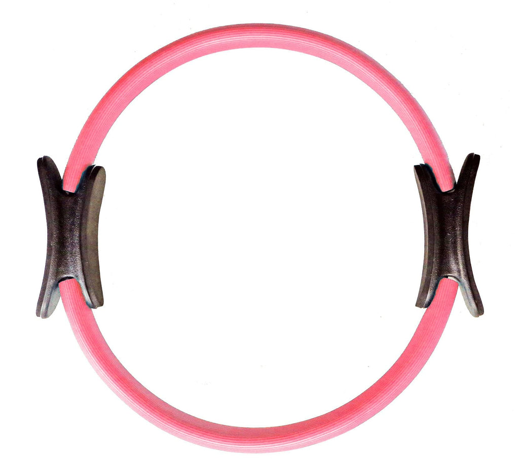 ProBody Pilates Ring Circle, Fitness Ring Magic Circle, Pilates Ring 14 Inch for Thigh Workout, Yoga Ring Thigh Toner, Inner Thigh Exercise Equipment for Women, Pilates Equipment Thigh Master (Pink)