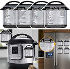 101 Pcs Pressure Cooker Accessories Set Compatible with Instant Pot 6 qt 8 Quart, 2 Steamer Basket, Springform Pan, Stackable Egg Steamer Rack, Egg Bites Mold, Steamer Rack Trivet, Parchment Pape