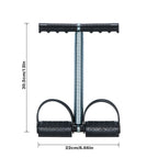 COVVY Upgrade Elastic Sit Up Pull Rope Spring Tension Foot Pedal Waist Arm Abdomen Leg Exerciser Tummy Trimmer Equipment Body Building Tummy Stretching Slimming Training for Home Gym Fitness