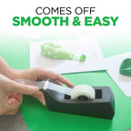 Desktop Tape Dispenser, Black, 2.7 in. x 2.7 in. x 6.4 in., 1 Tape Dispenser, Polystyrene (PS)
