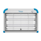 Electric Bug Zapper, 3000 Volt Powerful Flying Insect Mosquito Flies Killer 20W Blue UV Light Attract, Plug-in Pest Control Machine for Moth,Fruit Fly,Fungus Gnat-BlueWhite