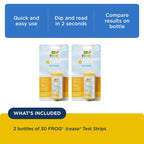 FROG @Ease Test Strips for Hot Tubs and Swim Spas - Test Strip with Out Indicator for FROG @Ease SmartChlor Cartridges, pH, Total Alkalinity and Total Hardness - 60 Test Strips