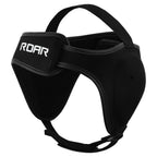 Roar Wrestling Ear Guard MMA Grappling Cauliflower Protection Helmet BJJ Headgear (Black)