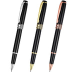 Tenare Weighted Pens Heavy Grip Pens Writing Black Ink Weighted Rollerball Pens for Hand Tremors, Low Dexterity, Weak Grip Strength, Parkinson's Patients, Elderly Adults, 3 Colors(3 Pieces)