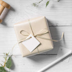 RUSPEPA Off White Matte Wrapping Paper - Solid Color Pearly - Lustre Paper, Off White Perfect for Wedding, Birthday, Christmas, Baby Shower -17 Inches X 65.6 Feet