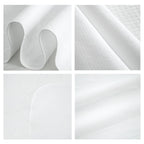Waterproof Incontinence Bed Pads 34'' x 36'' (Pack of 4), Washable Underpad Chuck Pads for Bed, Reusable Pee Pads for Adults, Elderly, Kids, Toddler and Pets, White