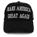 MAGA Hat Trump Hat 2024 45-47 Trump Merchandise Make America Great Again Hat Donald Trump USA Flag Baseball Cap Black