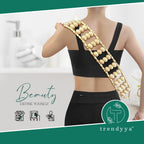 Trendyya – 7 in 1 Wood Therapy Tools for Body Shaping, Wood Massage Tools and Maderoterapia Kit Colombiana for Anti-Cellulite, Lymphatic Drainage, Body Contouring and Sculpting