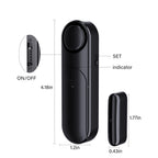 Door Alarms with Remote When Opened 2-Pack, 120dB Door/Window Opening Sensor for Kid Safety/Home Security, House/Apartment/Business Entry/Pool Sliding Door, Monitor Alert for Dementia/Elderly, Black