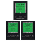 Arches Watercolor Paper Pad, 140 Pound, Cold Press, 9"x12", 12 Sheets/Pack, Case of 3 Packs