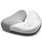 AUVON Seat Cushion for Tailbone Pain Relief with Dual-density Memory Foam for Ideal Support and Softness, Ergonomic Office Chair Cushion for Long Sitting, FSA HSA Eligible, Butt Pillow for Desk Chairs