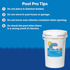 In The Swim 3 inch 5-in-1 Super Multi-Tabs – Swimming Pool Sanitizer – Chlorine - Algaecide - Stabilizer - Clarifier - 24 Pounds