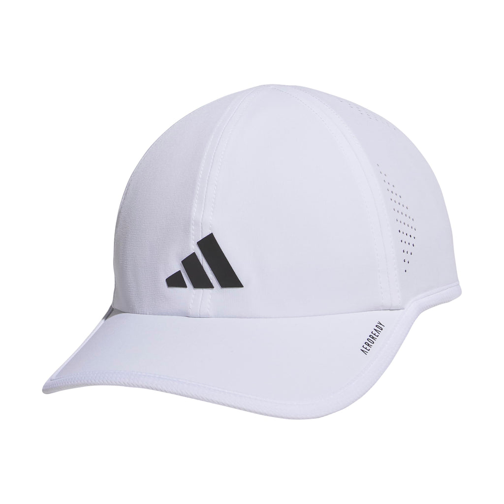 Men's Superlite Hat – Lightweight Moisture-Wicking Cap for Workout and Training, White/Black/3, OSFA