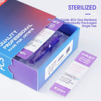 Mast Tattoo Pro Cartridges Needles with Membrane Mixed Sizes Box of 50 Pcs (RL+RS+RM+M1)