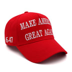 Hiwelove 2PCS Trump 2024 Hat Trump Merchandise MAGA Hat Trump Shirt Make America Great Again Slogan with USA Flag 45-47 MAGA Baseball Cap