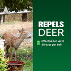 LAQDECDV Deer Repellent Outdoor, Rabbit Repellent for Garden, Deer & Rabbit Deterrent for Plants, Deers Repellant for Yard, Bunny Repellents, Keep Deer, Elk, Moose, Hares Away from Flower- 8 Pack