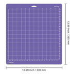 Gwybkq Cutting Mat, Compatible with Cricut Explore Air 2/Maker 6 Pack Strong 12x12 Purple Adhesive Sticky Non-Slip Cut Mats for Silhouette Cameo 4/3/2/1 Replacement Accessories for Crafts