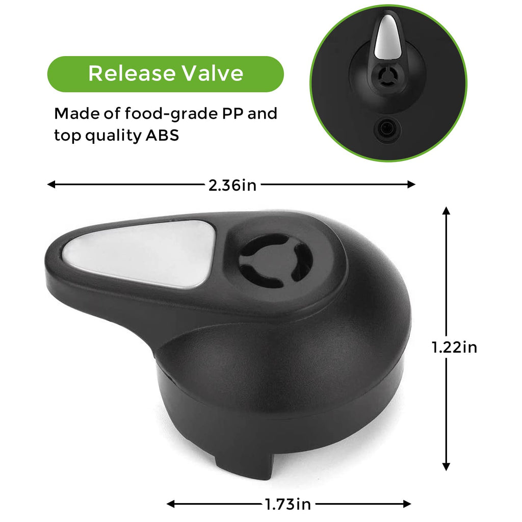 Steam Release Valve, Float Steam Release Handle Pressure Cooker Valve Replacement Part Accessories for Instant Pot LUX Mini 3 Qt, 5 Qt, 6 Qt, IP-LUX50, IP-LUX60 Pressure Cooker