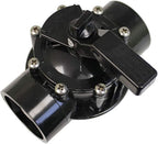 ATIE 2-Port/3-Port Pool Valve Rebuild Complete Kit Compatible with Jandy 2-way/3-way 4715, 4716, 4717 Valve and Gray Valves with Diverter Valve 4720, Cover 4606, Handle 7433 (2 Pack)