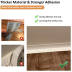 White Caulk Tape Self Adhesive Waterproof, Bathroom Peel & Stick Caulking Strip Floor Tile Wallpaper Toilet Tub Shower Wall Trim, DIY Project Renter Friendly Decor, Quick & Easy to Install in Minutes