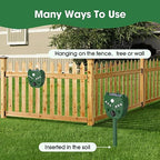 Solar Animal Repeller Outdoor 5 Modes Solar Animal Repeller with Motion Sensor and Flashing Light Electronics IP44 Waterproof Electronics