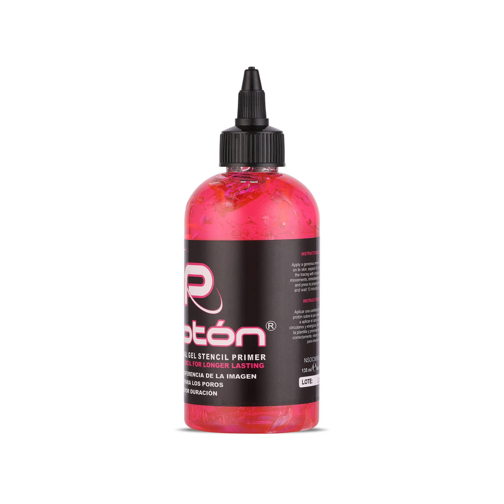 Dynamic Color Co Proton Tattoo Stencil Primer Gel - Pink, 8oz