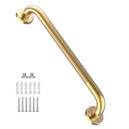 24 Inch Anti Slip Shower Grab Gold, Munzong Bathroom Grab Bar, Knurled Bathroom Balance Bar,Safety Hand Rail Support Handicap Elderly Injury Senior Assist Bath Handle