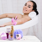 Healemo Happy Birthday Gifts for Women - Birthday Gift Baskets for Women Friendship Sister Girlfriend Mom, Bath Relaxing Spa Presents Set for Woman, Unique Gifts Box for Women Who Have Everything