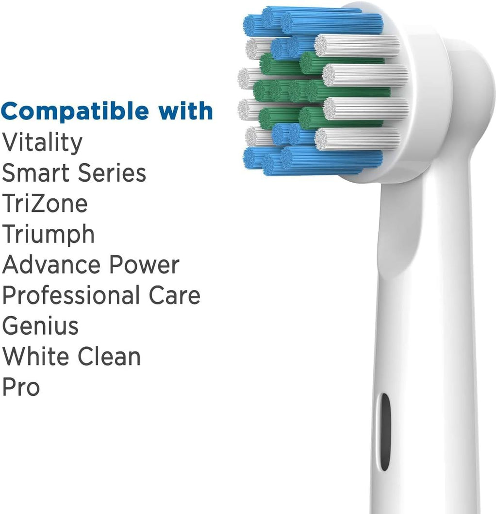 Electric Toothbrush Replacement Heads 16 Pack/Compatible Oral B Braun Replacement Brush Heads/Compatible Oral B Replacement Brush Heads