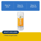 FROG DropH pH and Total Alkalinity Decreaser for Hot Tubs and Swim Spas - 3 lb Bottle with TruDose Measuring Cap for Easy Maintenance & Balancing - 1 Pack