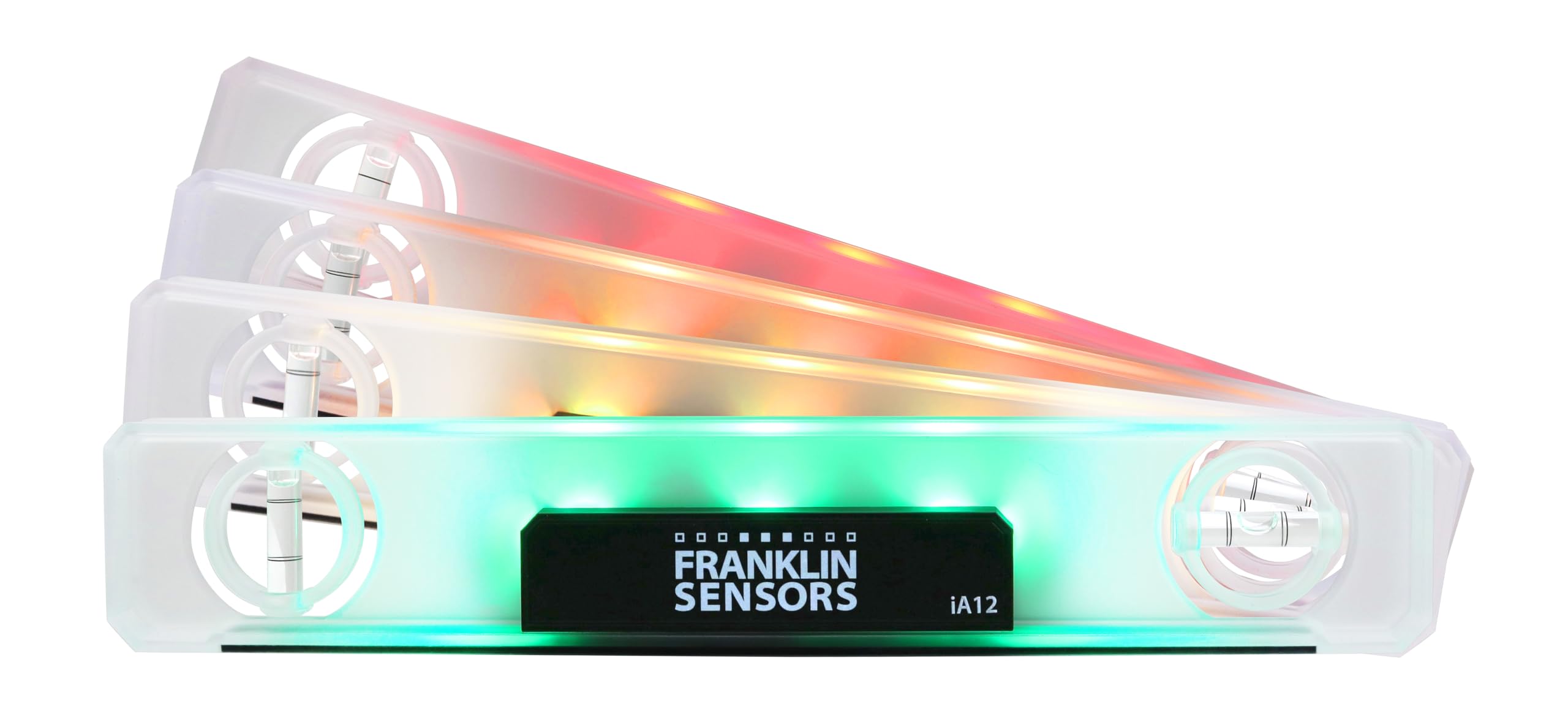 Franklin Sensors Light Level, Turns Green When Level, Digital/Electronic, 12-inch Magnetic Torpedo Leveler, Vertical and Horizontal Leveling Tool with 2 Bubble Vials, Made in the USA