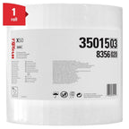 Wypall X50 Disposable Cloths (35015), Strong for Extended Use, Jumbo Roll, White, 1,100 Sheets / Roll