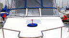 Bird B Gone - Repeller 360 - Spinning Bird Deterrent With Scare Eye Flags - Deters Seagulls and Other Birds From Landing - Durable Windproof Design - For Boats, Docks, Lights - Easy Installation - 6ft