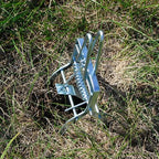 Ruralty Clamp Mole Trap - Mole Claw Trap 1pk Gopher Snare Groundhog Snare Trap Mole and Ground Squirrel Traps