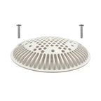 WG1048E White Pool Main Drain Cover Replacement Compatible with WG1048E for Suction and Dual Outlet Cover Replacement for Pools