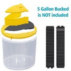 Bucket Mouse mice Rat Trap,Turnover & Slide Mouse mice Traps, Auto Reset, Indoor Outdoor Compatible 5 Gallon Bucket(2 Pack)