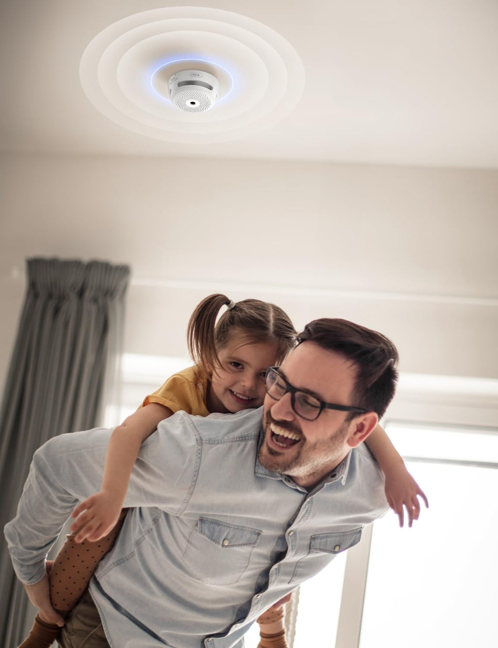 X-Sense Wireless Interconnected Smoke Detector Fire Alarm with Over 820 feet Transmission Range, XS01-WR Link+, Pack of 3