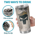 Joymarke Make America Great Again Trump Tumbler 2024, Skull American Flag 20 Oz Tumbler, Patriotic Birthday Gifts for Women Men, USA Flag Tumbler Insulated Cup With Lid, Republican Tumbler Cups