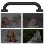 supregear Bathroom Grab Bar, 24 in Non-Slip 201 Stainless Steel Bathroom Safety Grab Bar Oil Rubbed Black Hand Rail for Bathtub Toilet Kitchen Bedroom Shower, Concealed Screw Wall Mounted