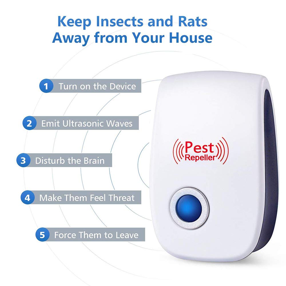 20 Pack Lot Ultrasonic Pest Reject Home Control Electronic Repellent Rat Mice Repeller