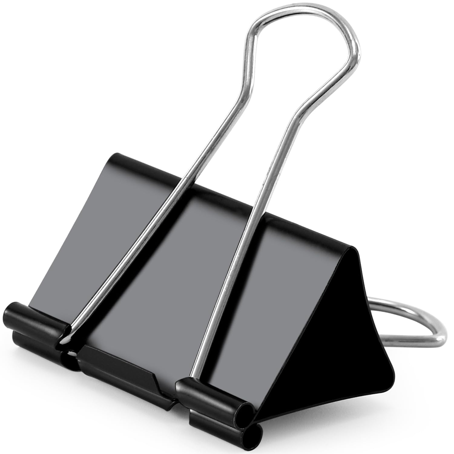 Extra Large Binder Clips 2.4 Inch Length, Jumbo Binder Clips for Office (8 Pcs)