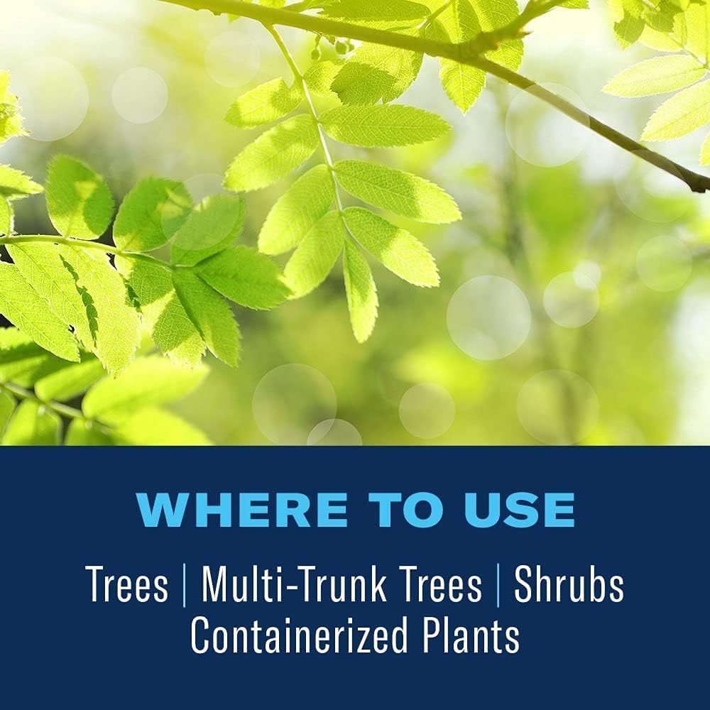 BioAdvanced 12 Month Tree and Shrub Protect and Feed Concentrate, 64 oz, Insect Killer, Tree Fertilizer & Plant Food