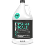 AquaDoc Pool & Spa Stain and Scale Control for Hot Tubs - 64oz - Pool Stain Remover that Helps Prevent & Remove Calcium, Iron, Copper & Rust Buildup - Made in USA