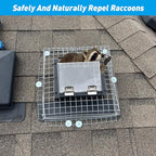 Raccoon One Way Eviction Door - Safe Eviction Raccoon Trap - Ideal for Attics, Under Decks, and Chimneys - DIY Installation - Humane Solution to Raccoon Intrusions